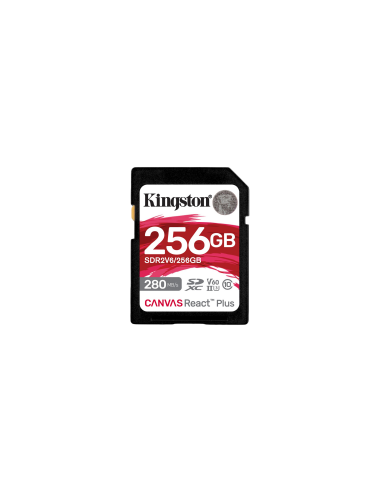 Kingston 256GB SDXC Canvas React Plus...